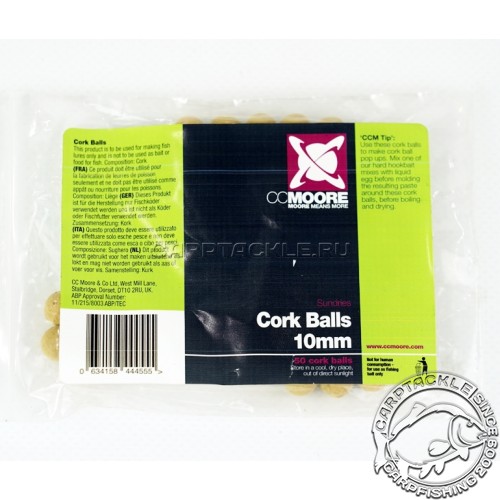 Пробковые шарики 50шт CCMoore Cork Balls