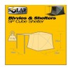 Быстросборное укрытие Solar SP Cube Shelter