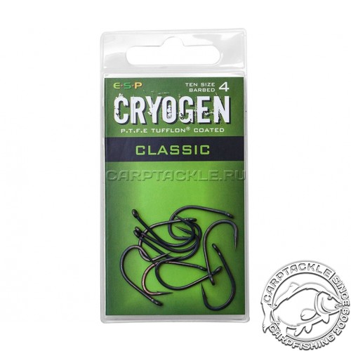 Крючки карповые ESP Cryogen Classic