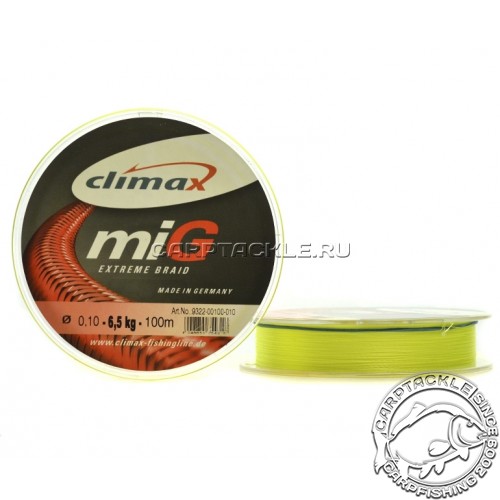 Шнур Climax Mig Braid NG Fluo-Yellow