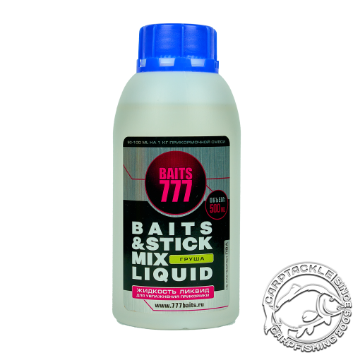 Ликвид 777 Baits Liquid Pear (Груша) 500ml