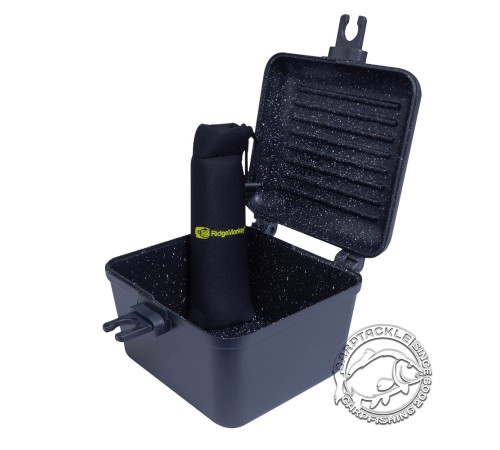 Глубокая кастрюля - сковорода гриль Ridge Monkey Connect Deep Pan & Griddle Granite Edition