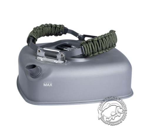 Квадратный чайник с ручками из паракорда Ridge Monkey Square Kettle - Paracord Edition