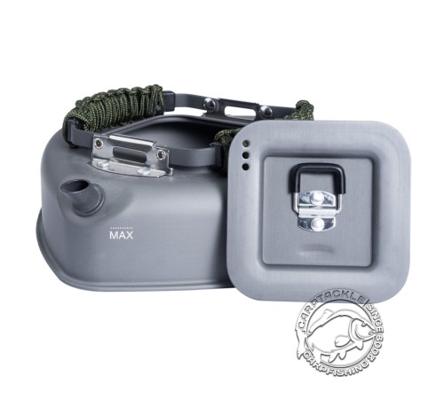 Квадратный чайник с ручками из паракорда Ridge Monkey Square Kettle - Paracord Edition