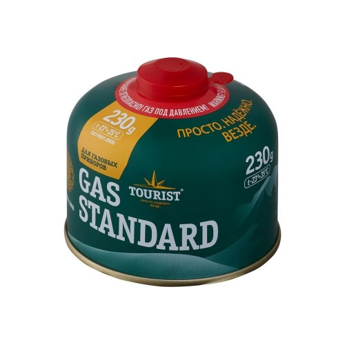 Газовый баллон резьбовой TOURIST STANDARD 230