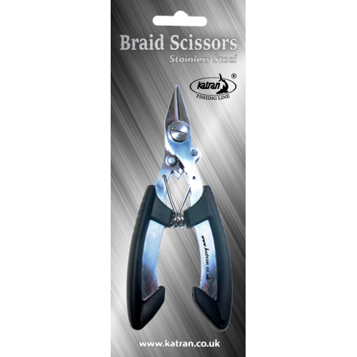 Кусачки для плетеных шнуров Katran Braid Scissors (Stainless Steel)