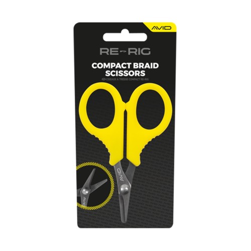 Компактные ножницы для плетеных материалов Avid Carp Re-Rig Compact Braid Scissors Компактные ножницы для плетеных материалов Avid Carp Re-Rig Compact Braid Scissors