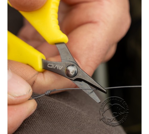 Компактные ножницы для плетеных материалов Avid Carp Re-Rig Compact Braid Scissors