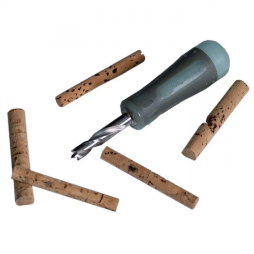 Сверло с пробковыми палочками Ridge Monkey Combi Bait Drill & Cork Sticks