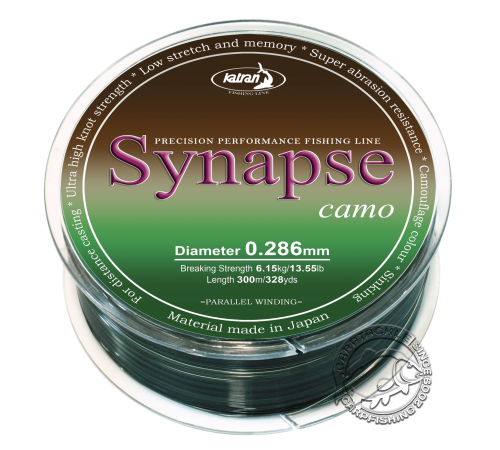 Леска Katran Synapse Carp Camo