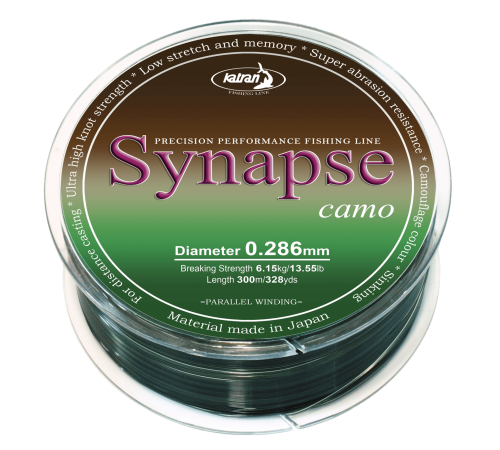 Леска Katran Synapse Carp Camo