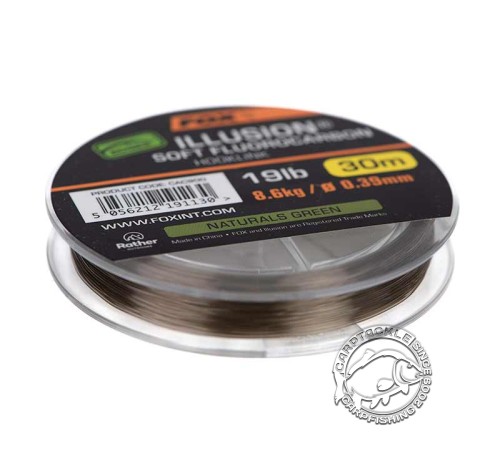 Мягкий флюрокарбоновый поводковый материал Fox Illusion Soft Fluorocarbon