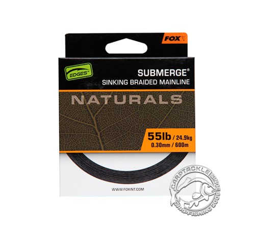 Тонущая плетеная леска Fox EDGES Naturals Submerge Braid