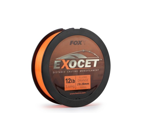 Леска монофильная Fox Exocet Fluoro Orange Mono