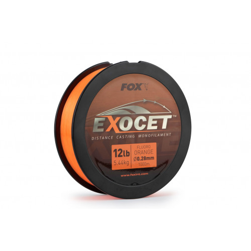 Леска монофильная Fox Exocet Fluoro Orange Mono