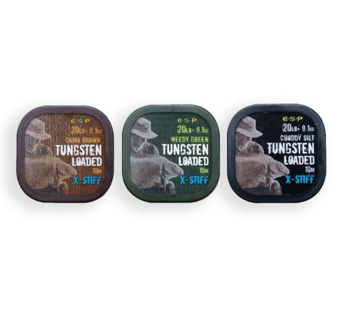Поводковый материал ESP TUNGSTEN LOADED X - STIFF