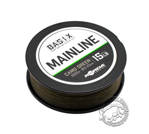 Леска Korda Basix Main Line Camo green