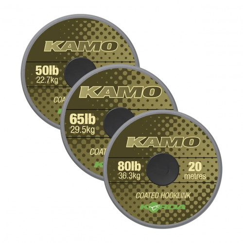 Поводковый материал Korda Kamo Coated Hooklink