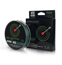 Плетёная леска De-Nova DSTN Х8 Green 0.29mm 19.5kg