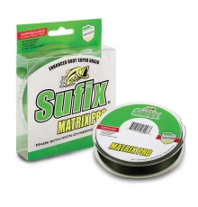 Леска плетеная зеленая SUFIX Matrix Pro 0.30мм 135м