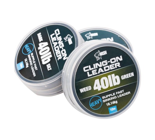 Ледкор без сердечника Nash Cling-On Leader 40lb
