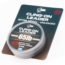 Ледкор без сердечника Nash Cling-On Leader 65lb Gravel