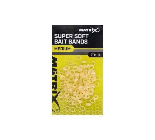 Кольца для насадок мягкие Matrix Super Soft Bait Bands