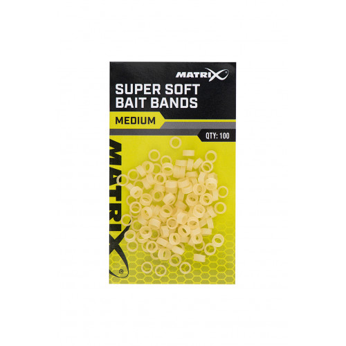 Кольца для насадок мягкие Matrix Super Soft Bait Bands