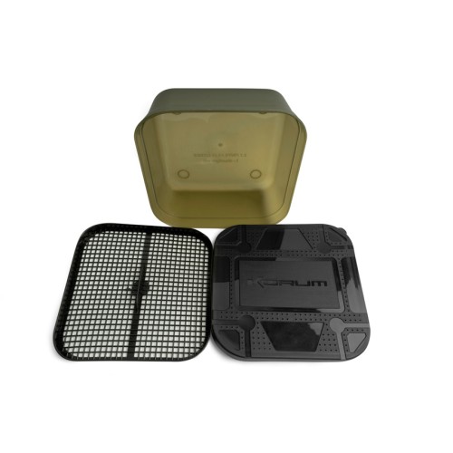 Контейнер с ситом Korum Maggot Tub And Riddle 2Pt/1.2л