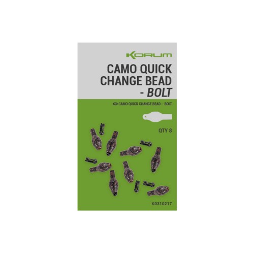 Быстросъемные коннекторы Korum Camo Quick Change Bead - Bolt