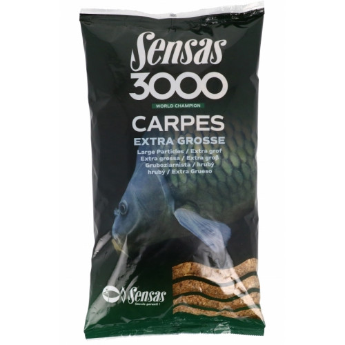 Прикормка Sensas 3000 CARP Extra Grosse