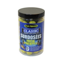 Насадочные бойлы Fun Fishing Classic Surdosees Fresh Pineapple 15mm 240g