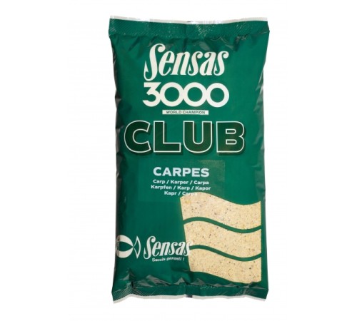 Прикормка Sensas 3000 Club Carp
