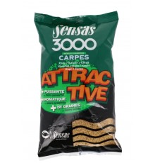 Прикормка Sensas 3000 ATTRACTIVE Carp