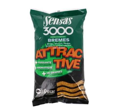 Прикормка Sensas 3000 Attractive Bremes