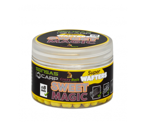 Вафтерсы Sensas Crazy Baits Super Wafters Sweet Magic 8mm