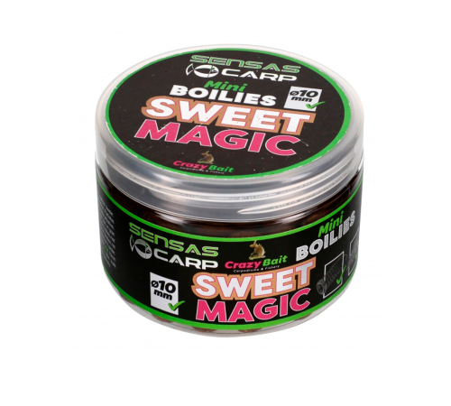 Бойлы тонущие Sensas Crazy Bait Mini Boilies Sweet Magic 10mm
