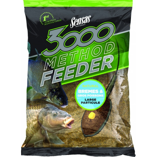 Прикормка Sensas 3000 Method Feeder Bream & Big Fish