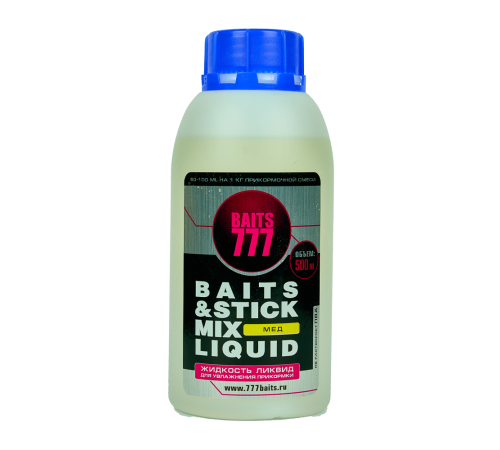 Ликвид 777 Baits Liquid Honey (Мёд) 500ml
