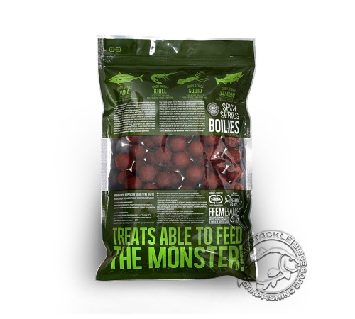 Бойлы тонущие FFEM Ajika Boilies Tuna 20mm Тунец