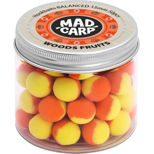 Бойлы насадочные Mad Carp Baits Balanced Woods Frults