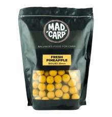 Бойлы тонущие Mad Carp Baits Fresh Pineapple 24мм 1кг