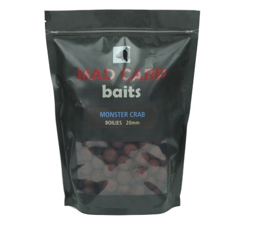 Бойлы тонущие Mad Carp Baits Monster Crab 1kg