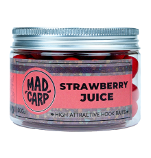 Бойлы насадочные Mad Carp Baits Strawberry Juice 20mm