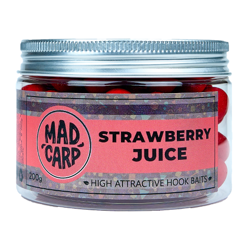 Бойлы насадочные Mad Carp Baits Strawberry Juice
