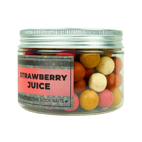 Бойлы насадочные Mad Carp Baits Strawberry Juice Color Mix