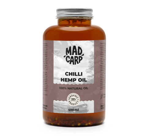 Натуральное масло Mad Carp Baits Chilli Hemp Oil