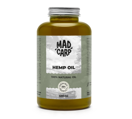 Натуральное масло Mad Carp Baits Hemp Oil
