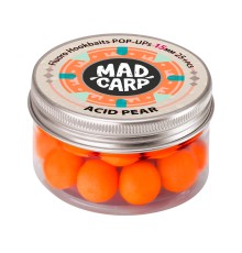 Плавающие бойлы Mad Carp Baits Fluoro POP-UP Acid Pear 15mm