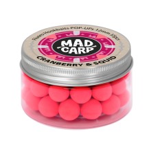 Плавающие бойлы Mad Carp Baits Fluoro POP-UP Cranberry Squid 12mm